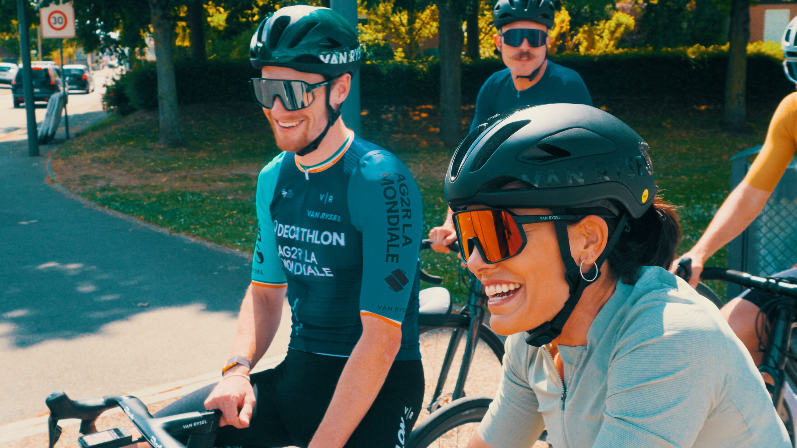 press day van rysel decathlon